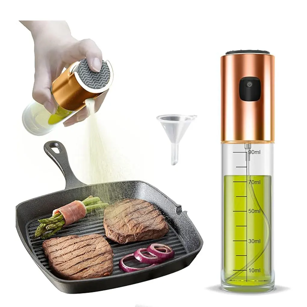 

Распылитель масла для приготовления пищи герметичный гриль барбекю контроль масла удобный и практичный