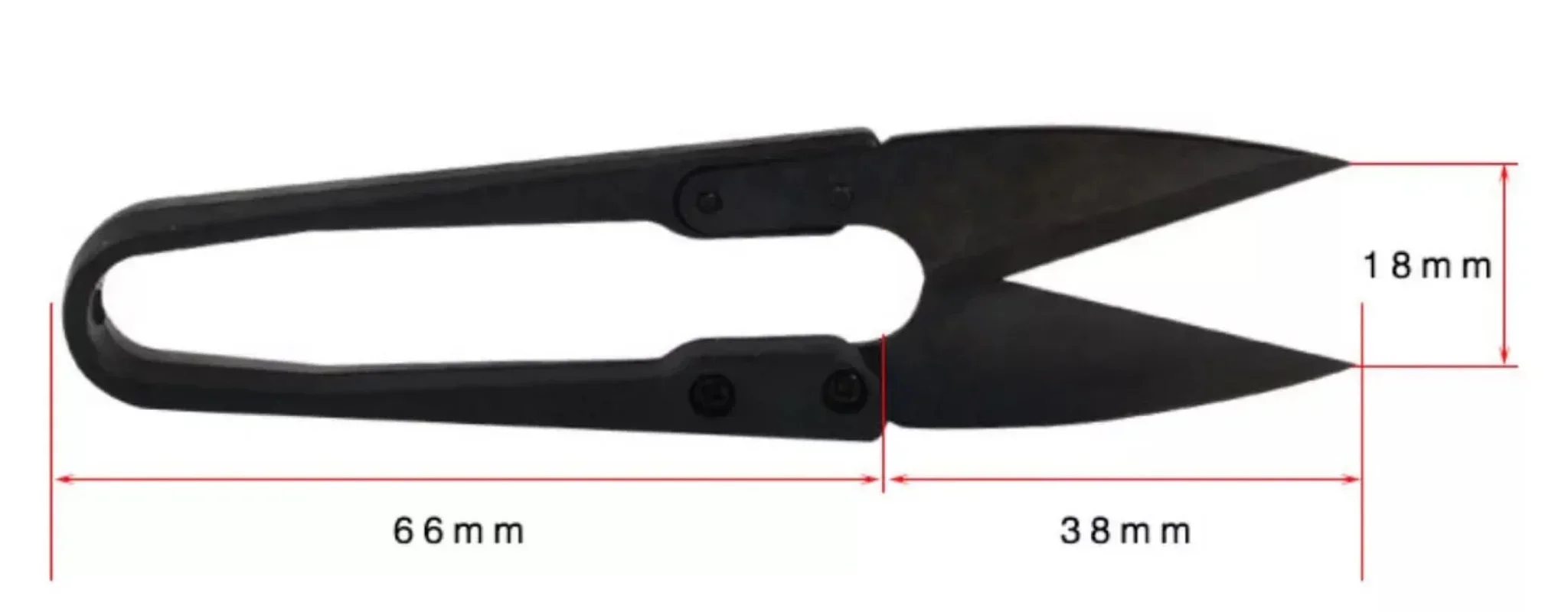 Sewing Scissors Carbon Steel Fabric Tailor Scissors Thread Wire Cutter Sewing Snips U-shaped Scissors Embroidery Tailor Tool Sewing Accessory