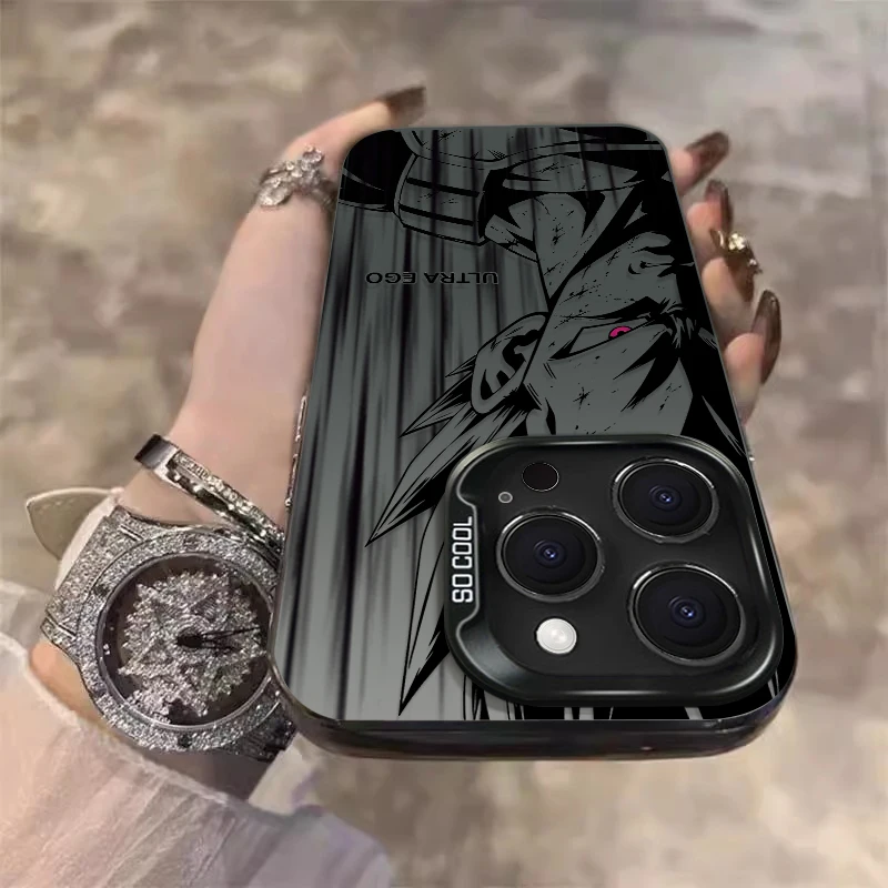 Ultra Instinct Goku & Ultra Ego Vegeta Visual Impact Half-Face Phone Case