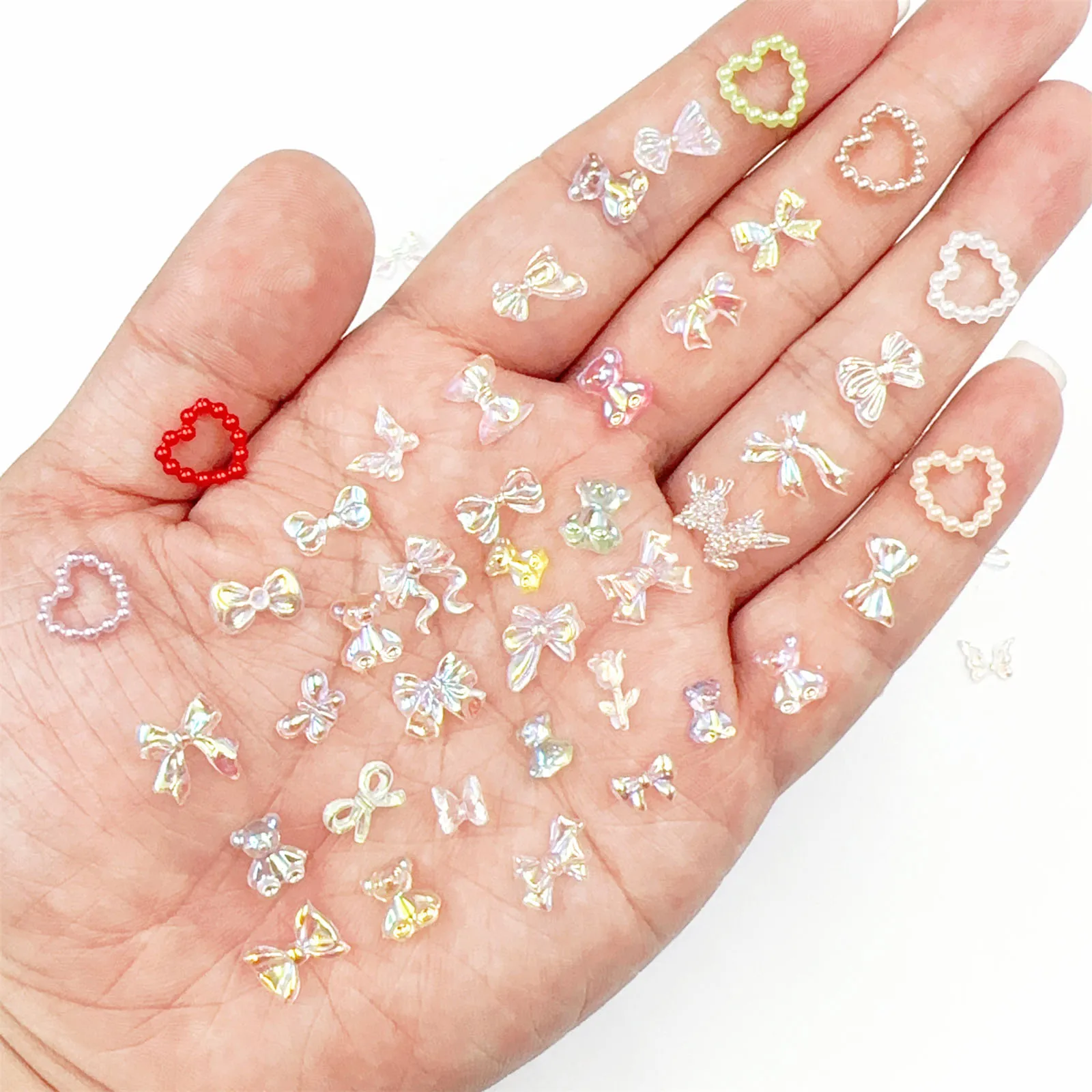 10pcs/Bag Ch Style Nail Charms Decoration Fashion Chic Bow Kawaii Nails  Classic Jewellery Designs Metal DIY Nail Accessories - AliExpress