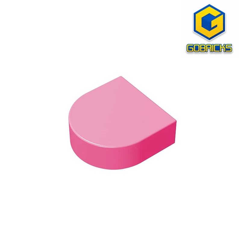 Gobricks GDS-1292 Tile Round 1 x Half Circle Extended (Stadium) compatible 24246 pieces of children's toys |