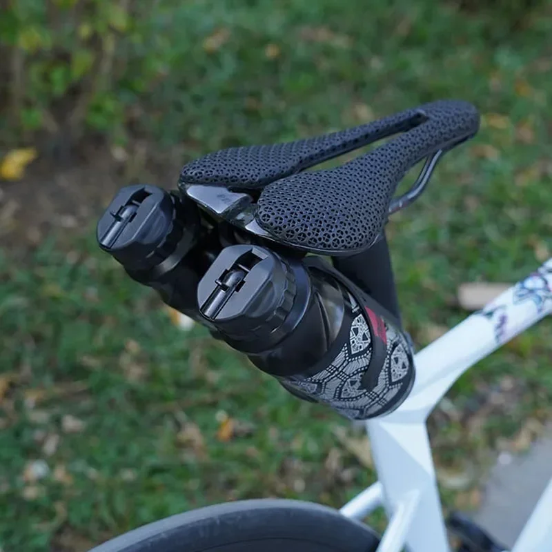 Aluminum Alloy Mountain Road Bike Water Bottle Saddle Conversion Seat Bicycle Water Bottle Cage Extension Bracket Bicycle Stand