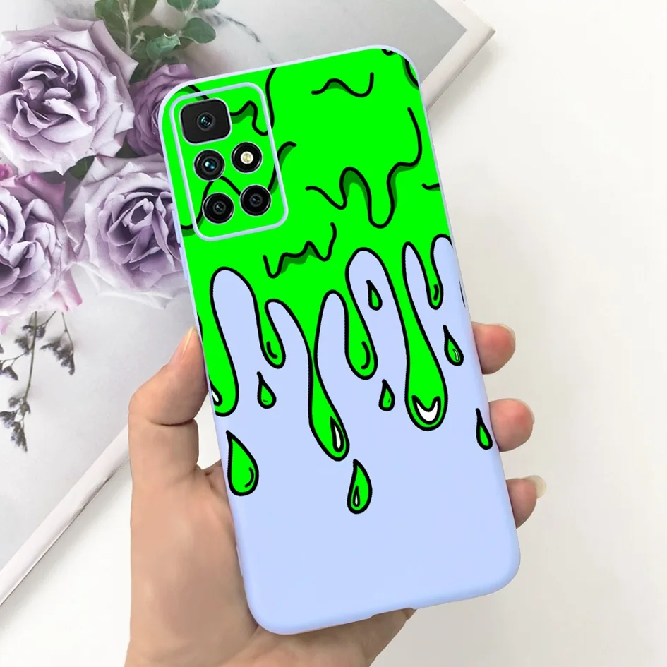 Soft Silicone Fashion Pattern Phone Case - Stylish Protective Cover
