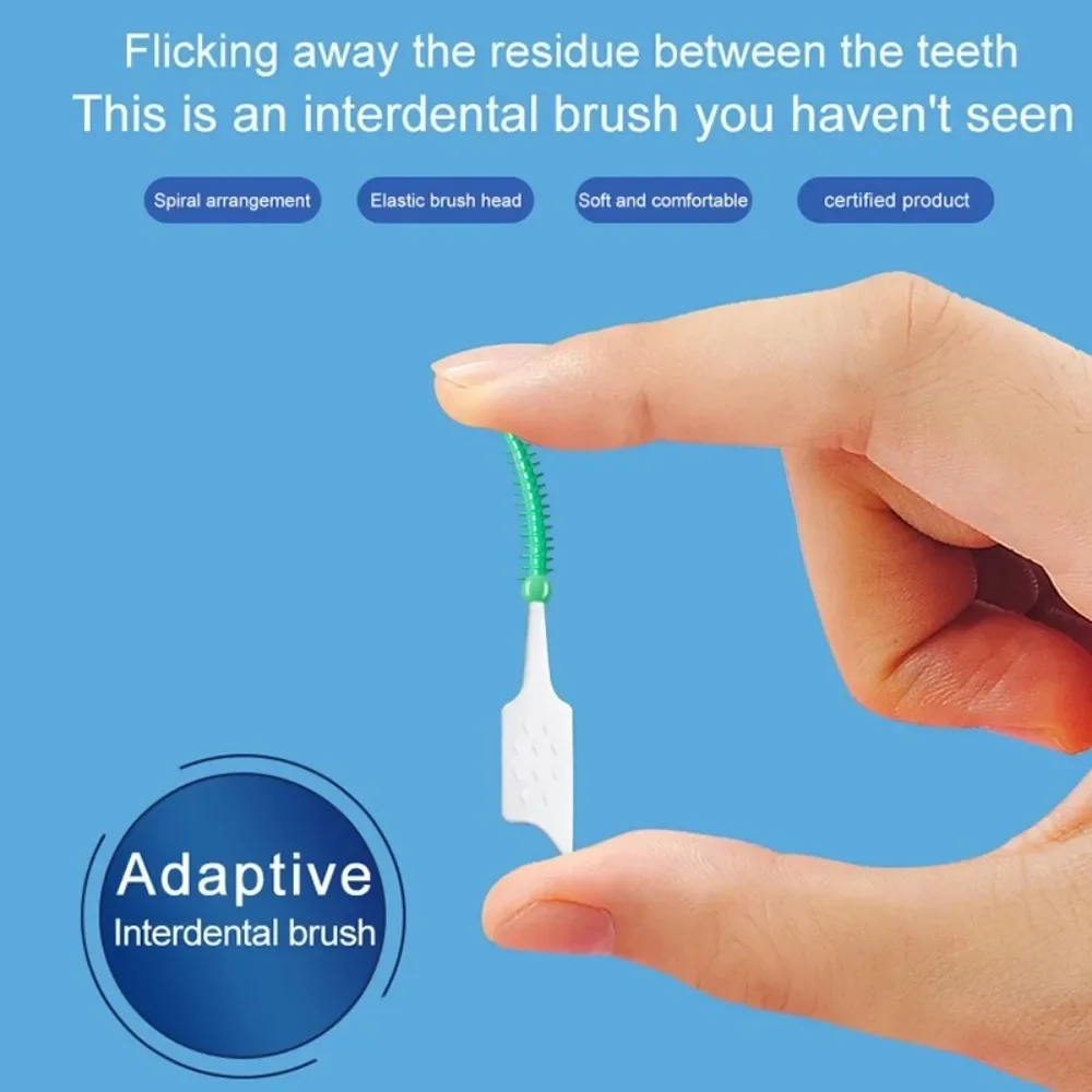silicone toothpicks, string, teethbrushes, Toothpicks between teeth silicone toothbrushes, oral cleaning