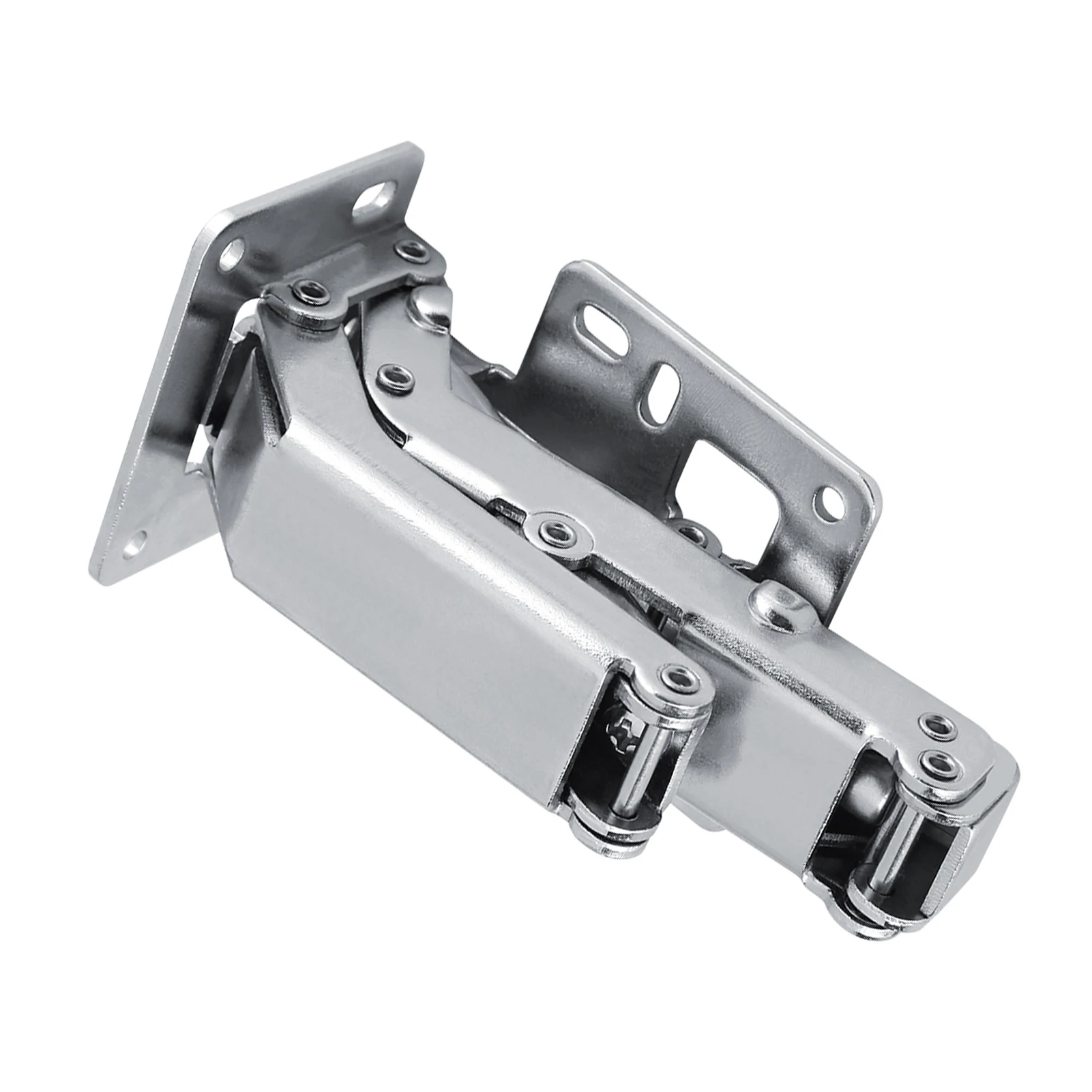 170 Degree Furniture Cabinet Door Hydraulic Hinge with Screws Soft and Slow Close Thick Door Panels Wardrobe Hinge Hardware