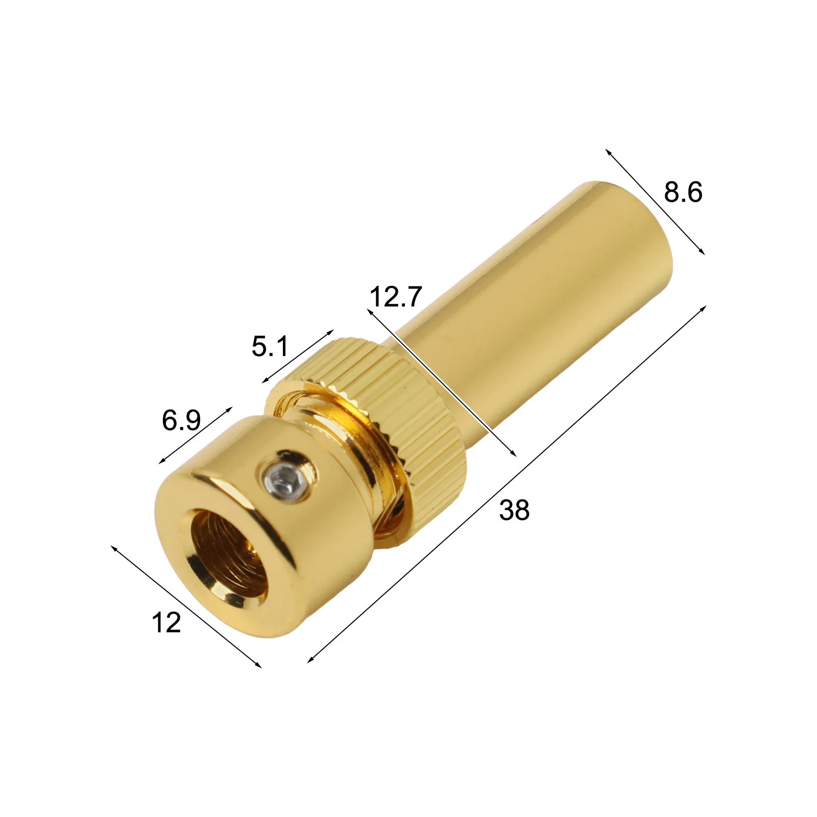 Für Gitarrenperformance, 8,6 mm Tremolo-Stangenbuchse, Tremolo-Griff, stabile Verbindung, reibungslose Steuerung für E-Gitarre – Detail 35