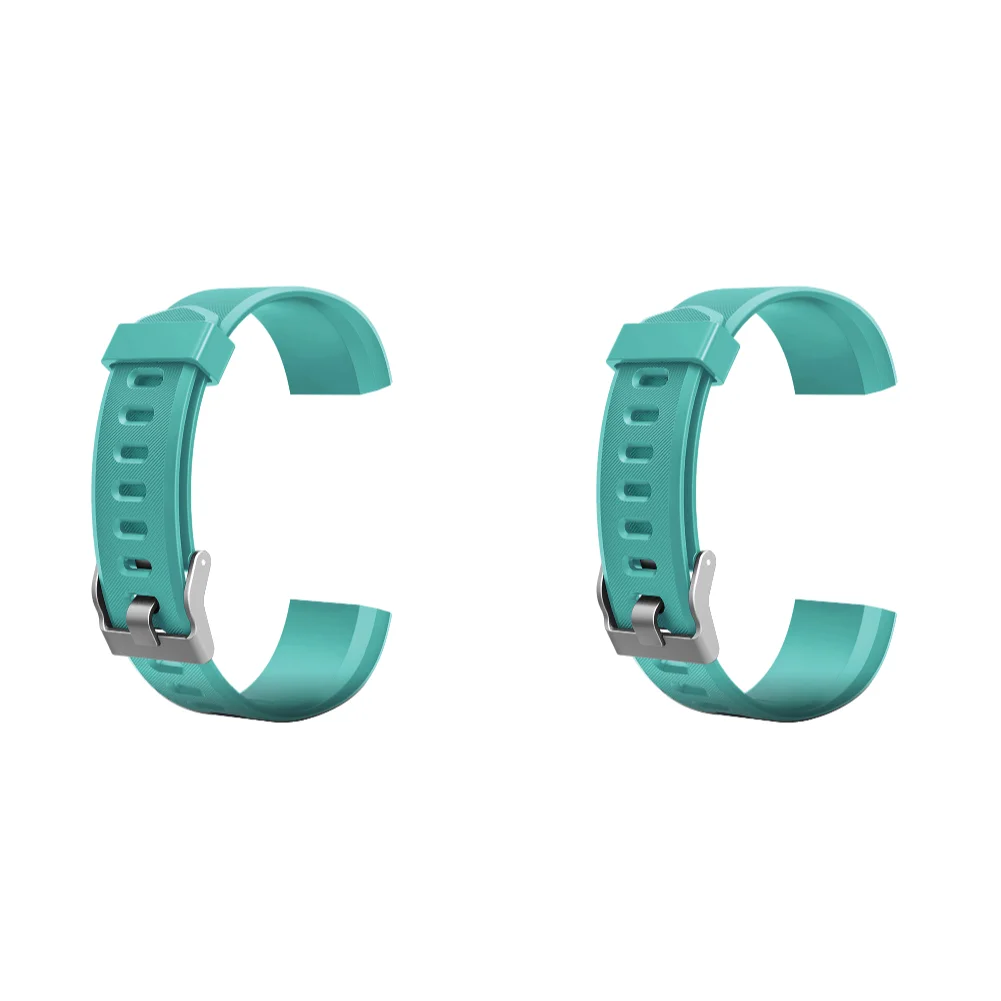 Cinturino Di Ricambio Per Smartwatch ID115Plus HR - TPU Morbido Con Fibbia In Acciaio - Regolabile - Blu - 3