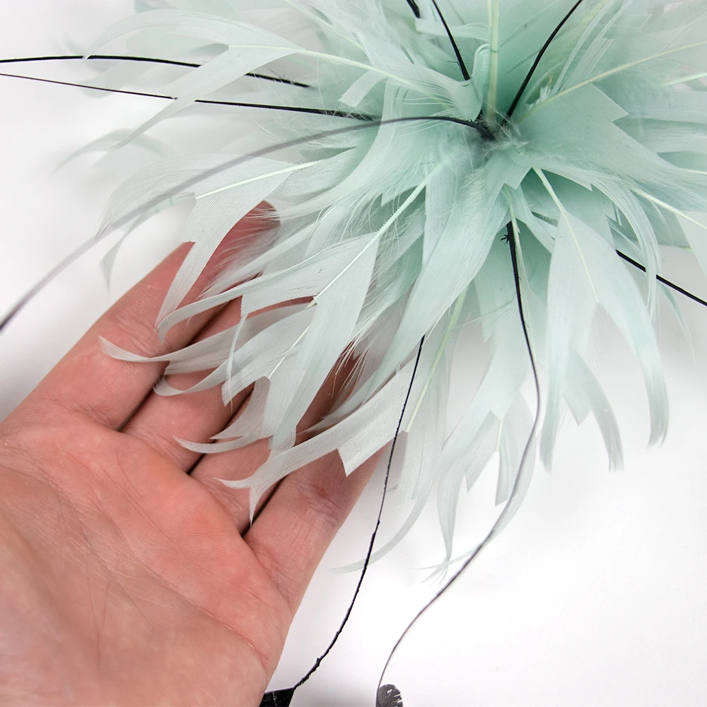 400 Piume Colorate Naturali - Per Decorazioni, Fai Da Te, Carnevale, Matrimoni - Foto 10