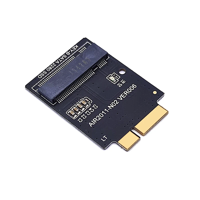Per Apple Macbook Ssd Adapter M.2 Ngff Ssd A 12 + 6Pin Adapter Riser Card Per Macbook Air 2010 2011 A1370 A1369 Mc503 Mc504 Mc505