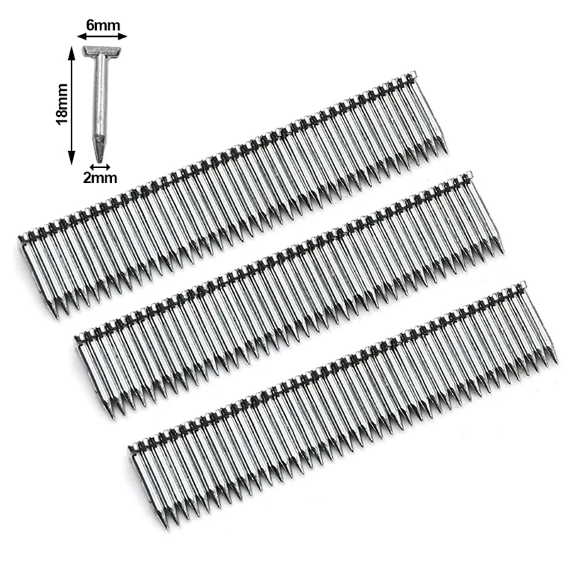 수동 강철 네일 건 ST18 반자동 시멘트 네일 건 와이어 슬롯 못 박는 장치 못 박는 기계 목공 총 Tacker
