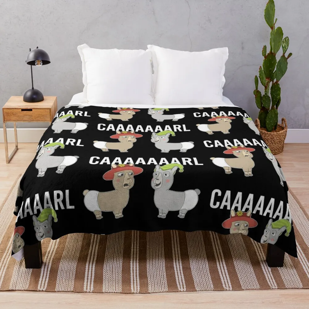 

Llamas with hats, babies - Gift idea Throw Blanket Sofa Blanket Soft Big Blanket bed plaid