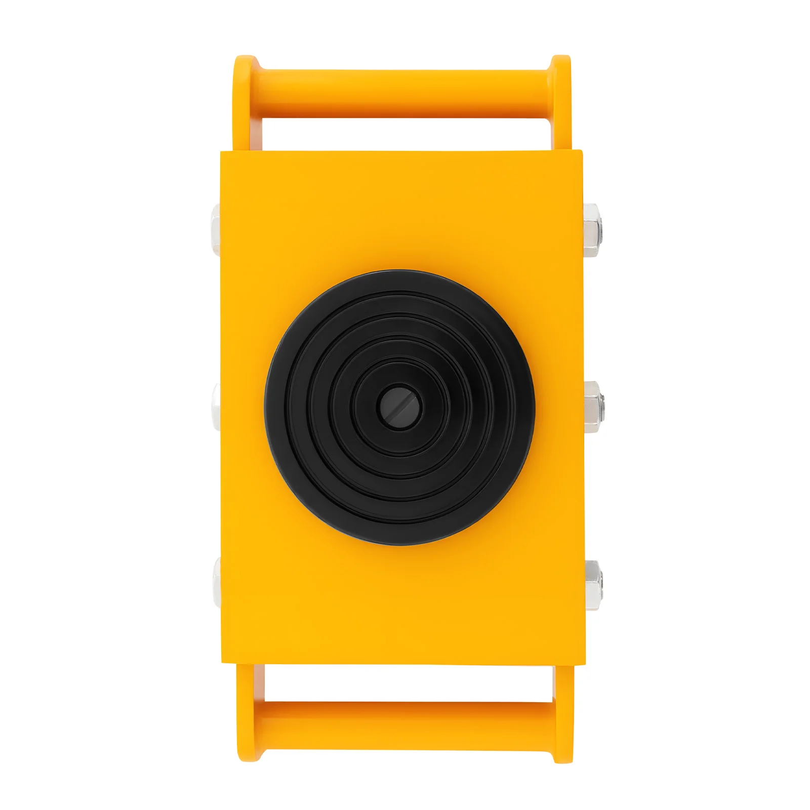 Heavy Duty Machinery Mover 8T Load 6 PU Wheels 43 Balls for 360° Rotation Steel PU Construction for Equipment Furniture Moving