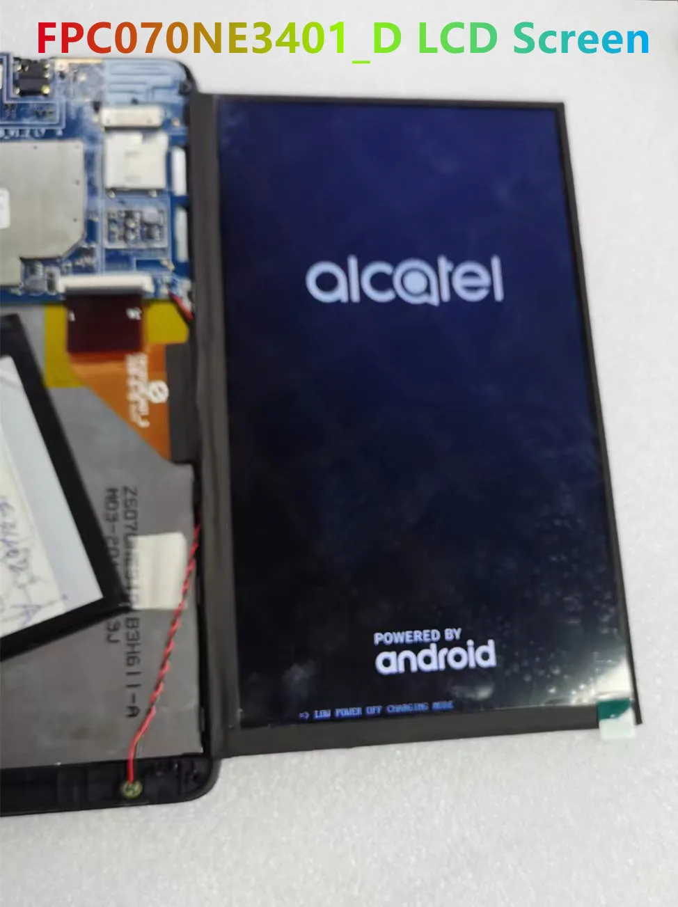 Tela Lcd para Alcatel Tab 1t 8068 8067 9009g 3g Alcatel Pixi Kid 1t 8068 Fpc070ne3401 _ d 100 Testado Original Novo 70 - Imagem 4