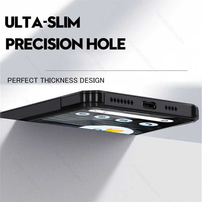 Shockproof Transparent Acrylic Phone Case with TPU Soft Frame