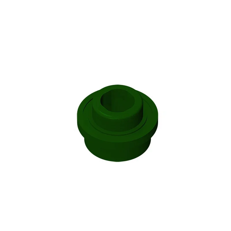 50-Pack Round 1x1 Open Stud Bricks for Creative Building Projects