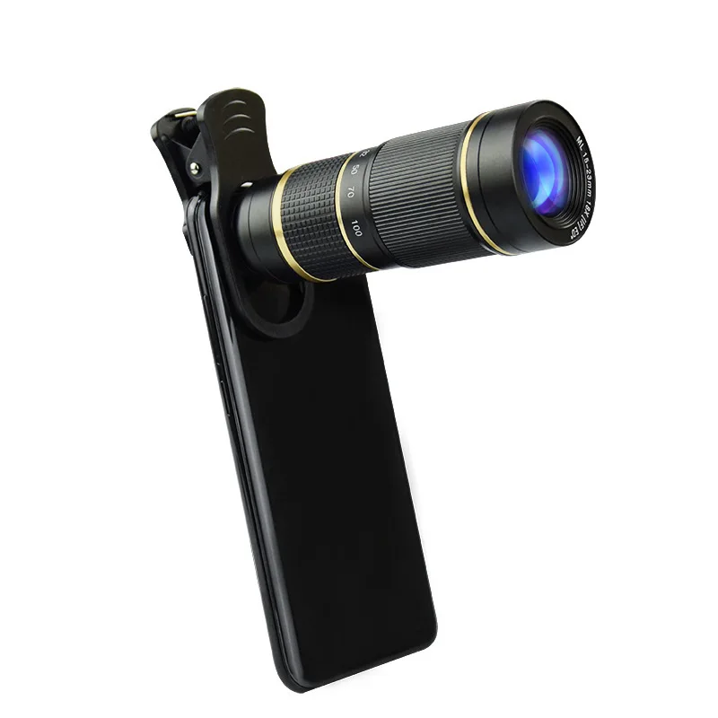 New 18x Metal High Magnification Entertainment Field Telephoto High Definition Adjustable Zoom Lens Travel Camping 2