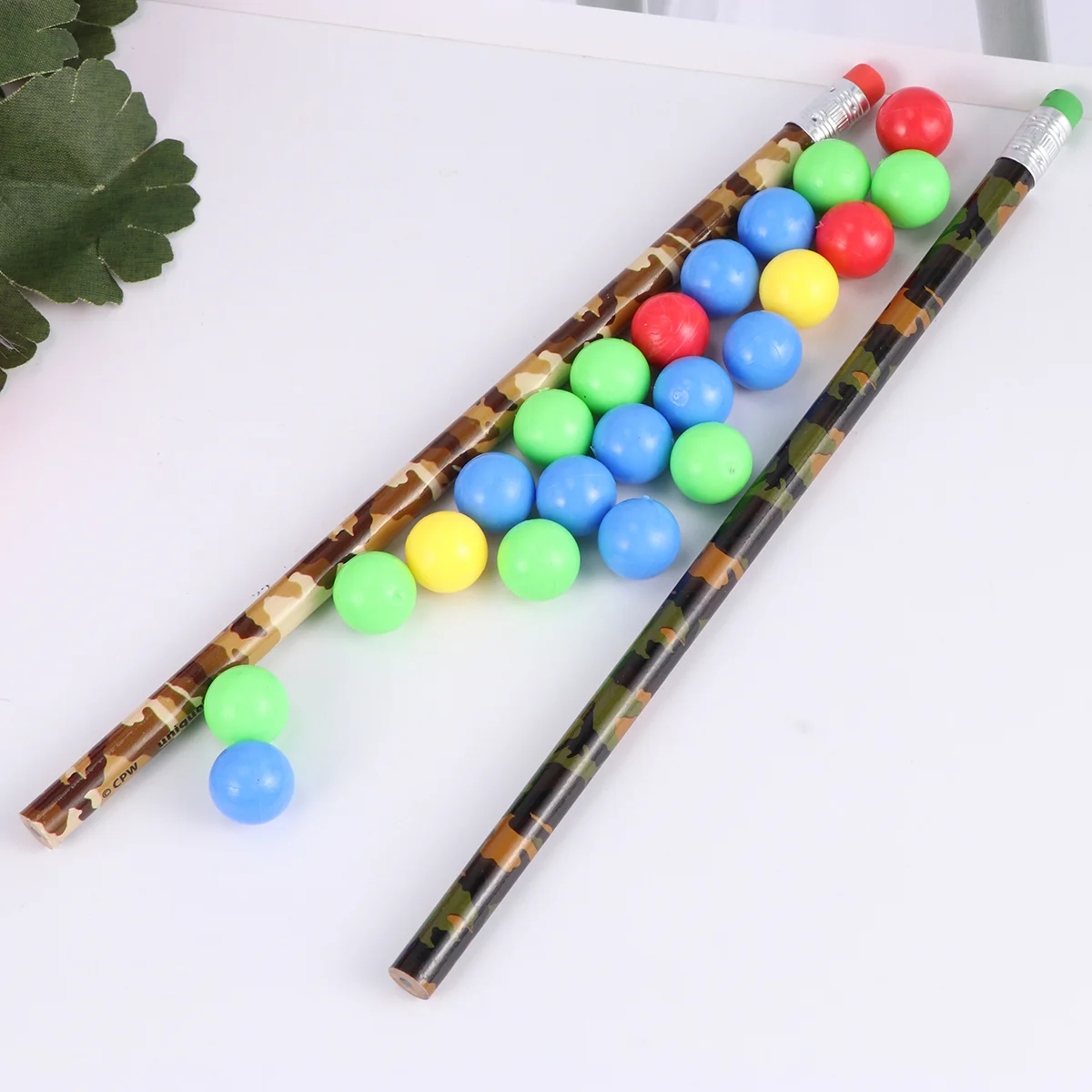 Bead Grabbing Puzzle Game Marbles Parent-child Bouncy Balls for Kids Colors Replacement