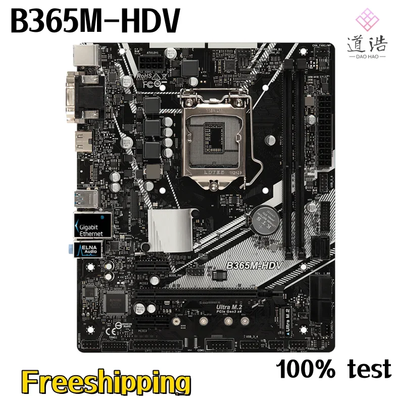 For Asrock B365M-HDV Motherboard 32GB HDMI PCI-E3.0 M.2 LGA 1151 DDR4 Micro ATX B365 Mainboard 2 Sae8c1e5296534780979c1a6912c72d29m