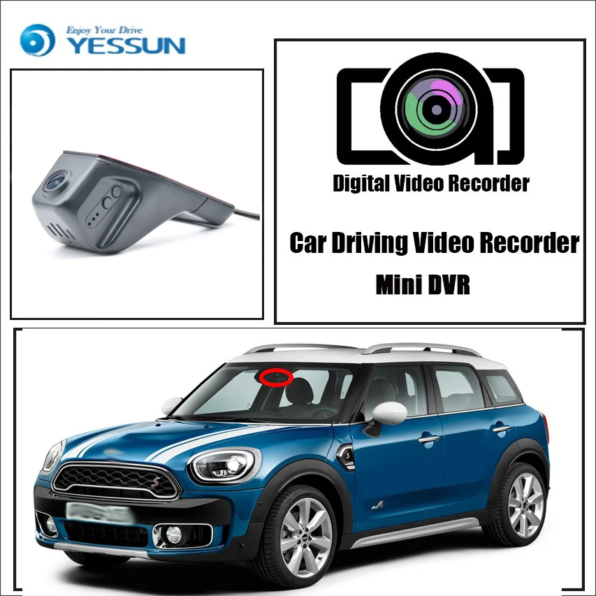 

YESSUN Car Mini DVR Wifi Camera Driving Video Recorder Novatek 96658 FHD1080P Dash Cam Night Vision Original Style