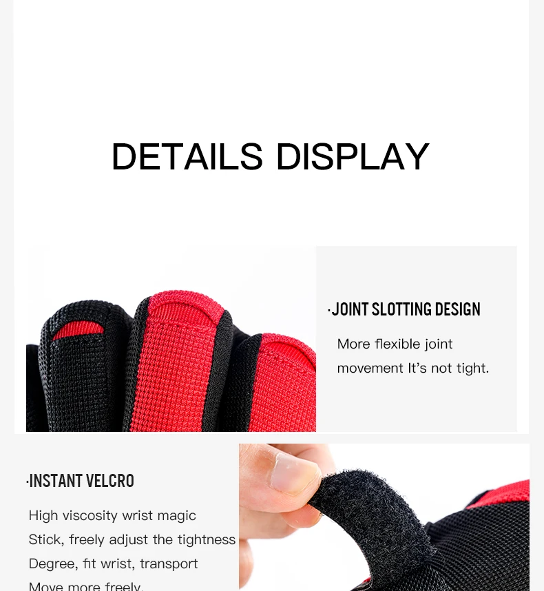 Professional Outdoor Antislip Wear-Resistant Sweat Absorbing And Breathable Gloves For Cycling Fitness And Mountaineering Sports 3