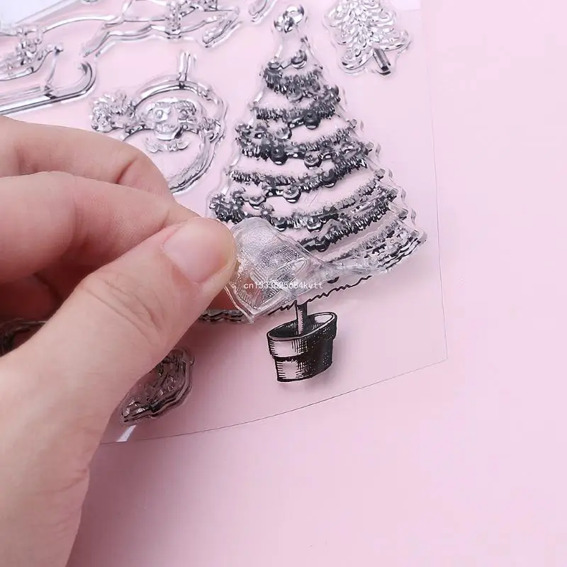 DIY 카드 용 투명 실리콘 스탬프 장식 스텐실 Scrapbooking Dropsh..