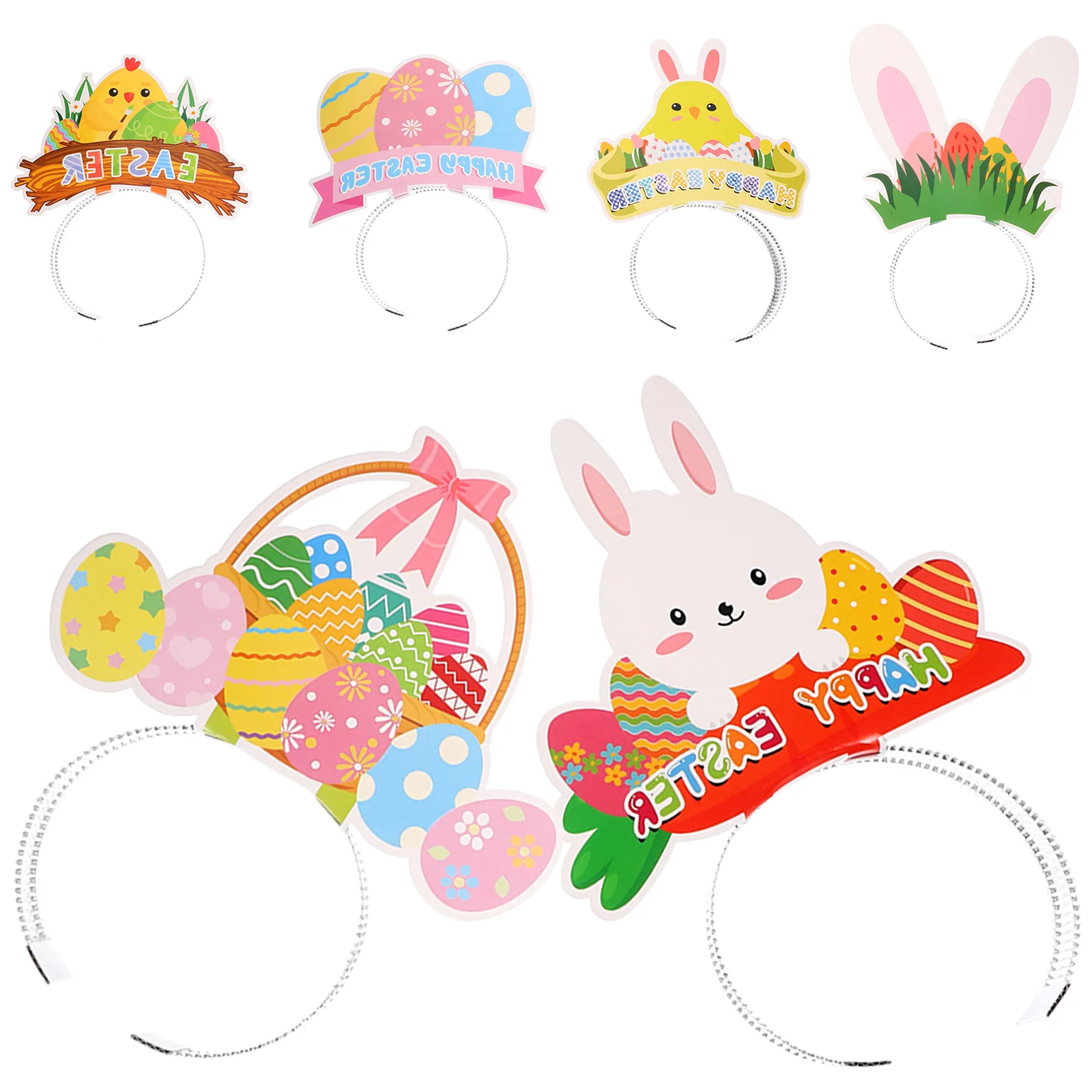 

Easter Headband Costume Party Prop Cartoon Hair Decor for Girls Hairbands Kids Glasses
