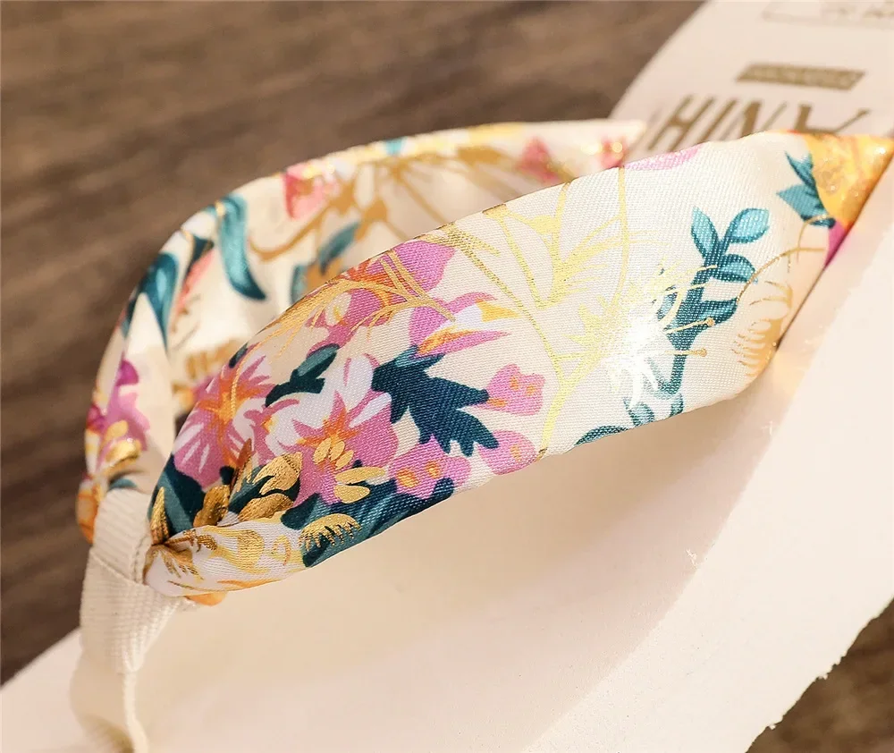 Women Wedge Slippers Comfortable Slides