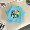 Disney Mickey Minnie Summer Short Sleeve Cartoon Print Baby Girls Cotton T-shirt Boys Girls Comfortable Top Cotton T-shirt top 4