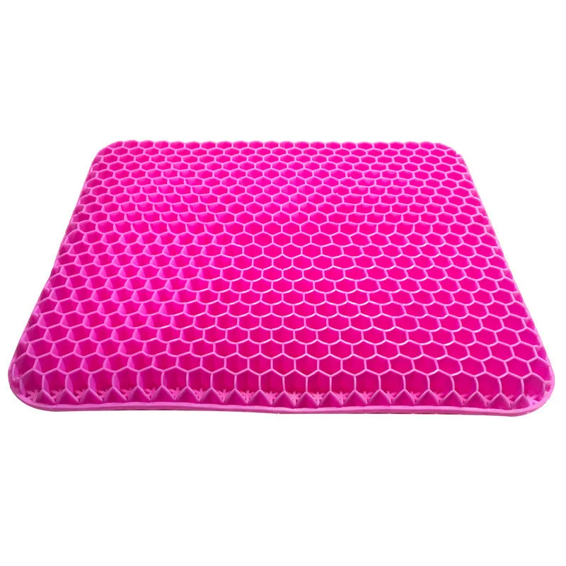 Home New Fully Breathable Egg Gel Cushion Honeycomb Car Seat Cushion Breathable Office Cushion Multifunctional Ice Pad Cool Pad