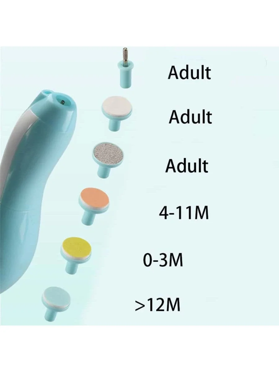 1set Unisex Baby Nail Trimmer, Blue Multi-functional Children Nursing Product