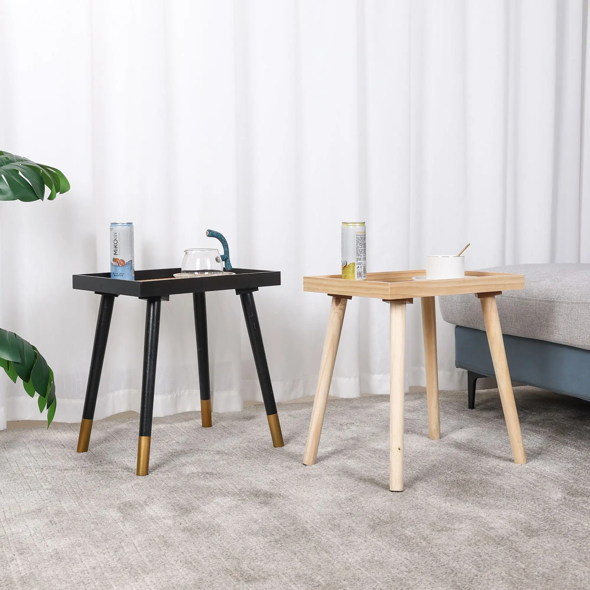 Small oblong side table best sale