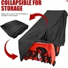 Waterproof Snow Blower Cover Dust-proof Oxford Cloth Snow Blower Cover Outdoor Furniture Snow Blower Cover, Size: 120x102x81cm 5