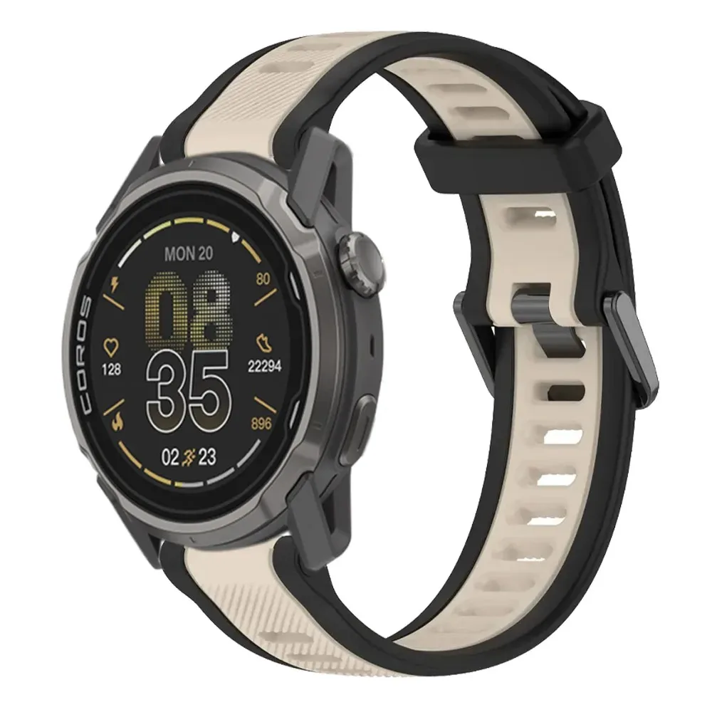 Sports Silicone Strap - Comfortable All-Day Wear Bracelet, Available in 18/20/22mm Sizes
