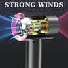 Cordless Hair Dryer Portable Hairdryer Wireless Blowers Carrying Base Hot and Cold Strong Wind for Travel Blow Dry Drawing Board 5