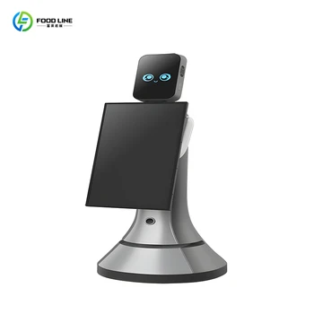 Robot umanoide di intelligenza artificiale funzionale personalizzato Robot di servizio guida per la ricezione di benvenuto commerciale intelligente