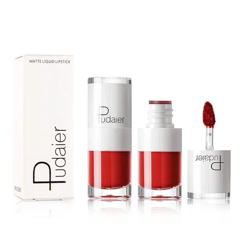 Red Lip Makeup Tattoo Long Lasting Lip Tint Matte Plumper Gloss Liquid Matte Lipstick Waterproof Rouge A Levre Mat