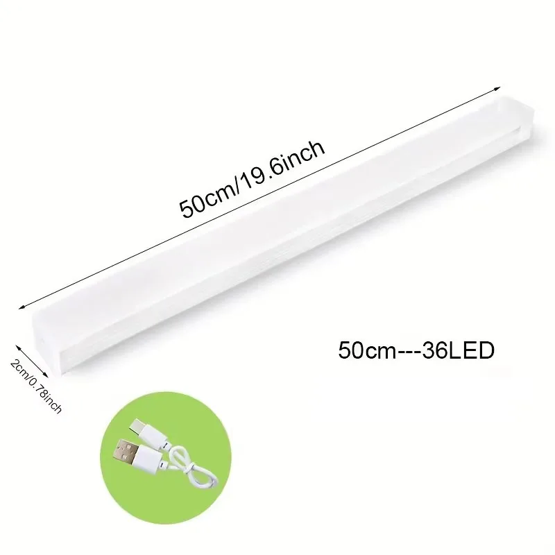 Motion Sensor Light Wireless LED Night Light USB Rechargeable Night Lamp For Kitchen Cabinet Wardrobe Lamp Staircase Backlight motion sensor light