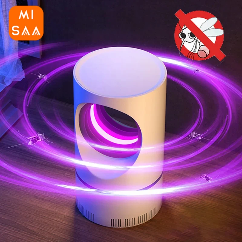LED 전기 모기 퇴치 램프, 무방사선 음소거 곤충 트랩, 미세 USB 모기 제거기, 버그 재퍼
