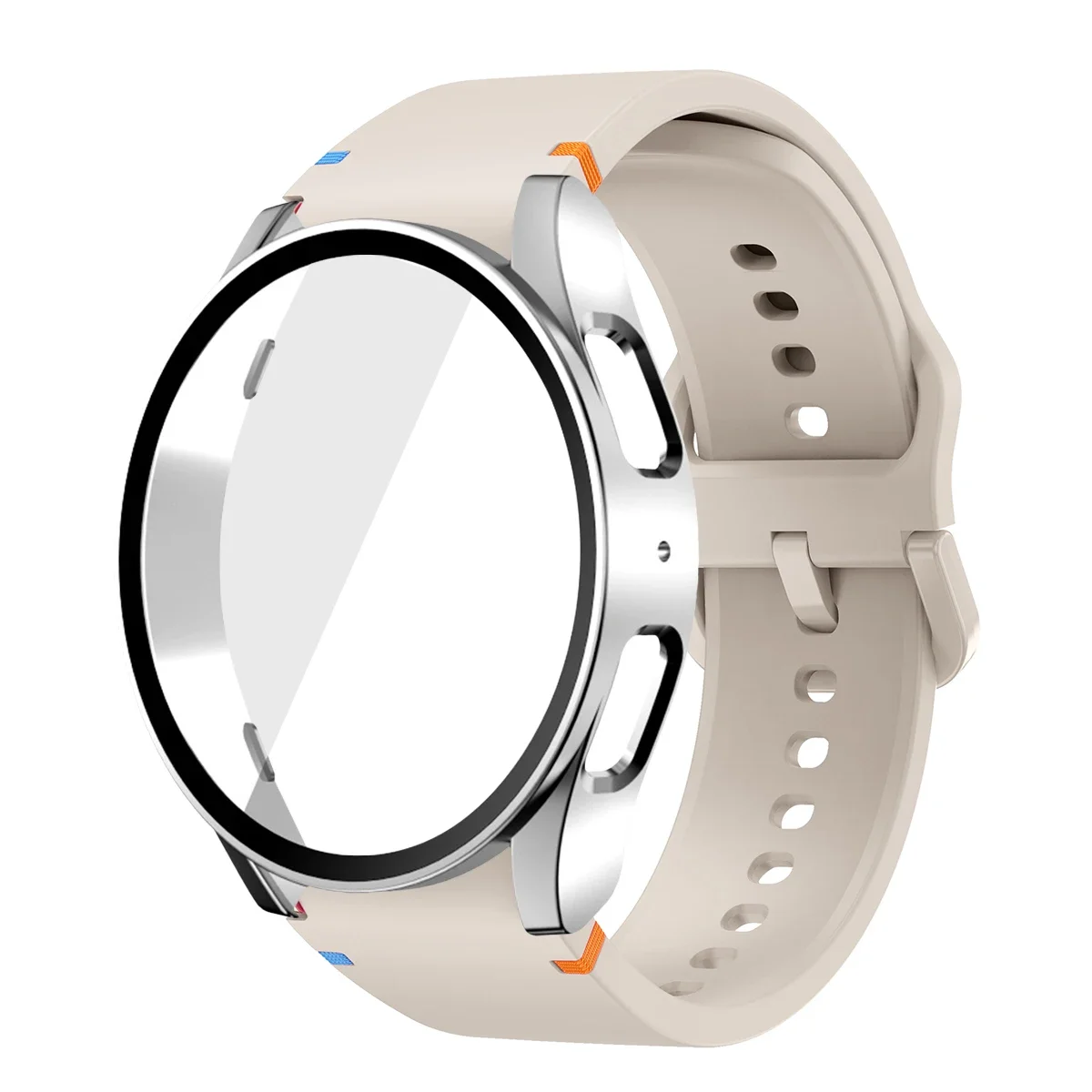 Silicone Bracelet with Protective Case and Screen Bumper