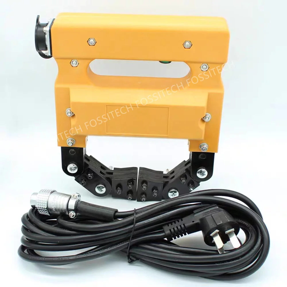 AC/DC Magnetic Particle Flaw Detector Magnet Flux Magnetic Yoke Tester Magnetized Metal Surface Crack Detector LED Light UV Lamp