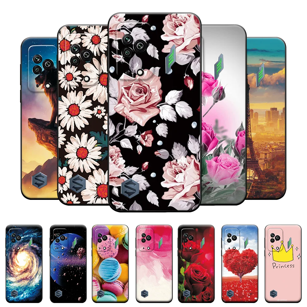 Per Xiaomi Black Shark 5 Cover Cover Custodie In Silicone Tpu Per Black Shark 5 Pro 5G Cover Posteriore Opaca In Silicone Paraurti Morbido