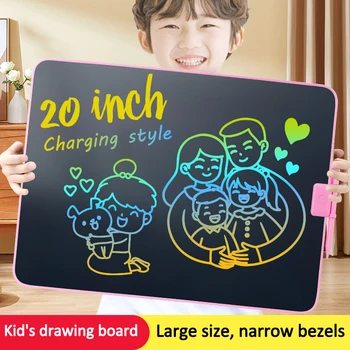 ZWN 12/15/20Inch LCD Drawing Board Writing Tablet Digit Magic Blackboard Art Tools Painting & Education Toys for Kids Gifts 1