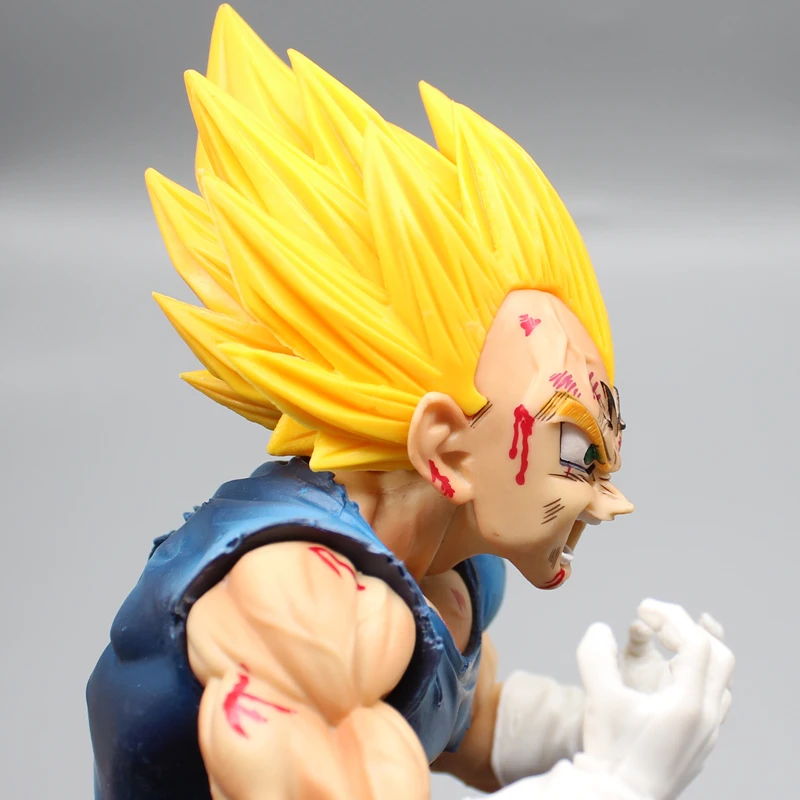 28cm Dragon Ball Z Figure Majin Vegeta Anime Figure SSJ DBZ GK PVC Action Figures Collection Model Toy for Children Gift Presale