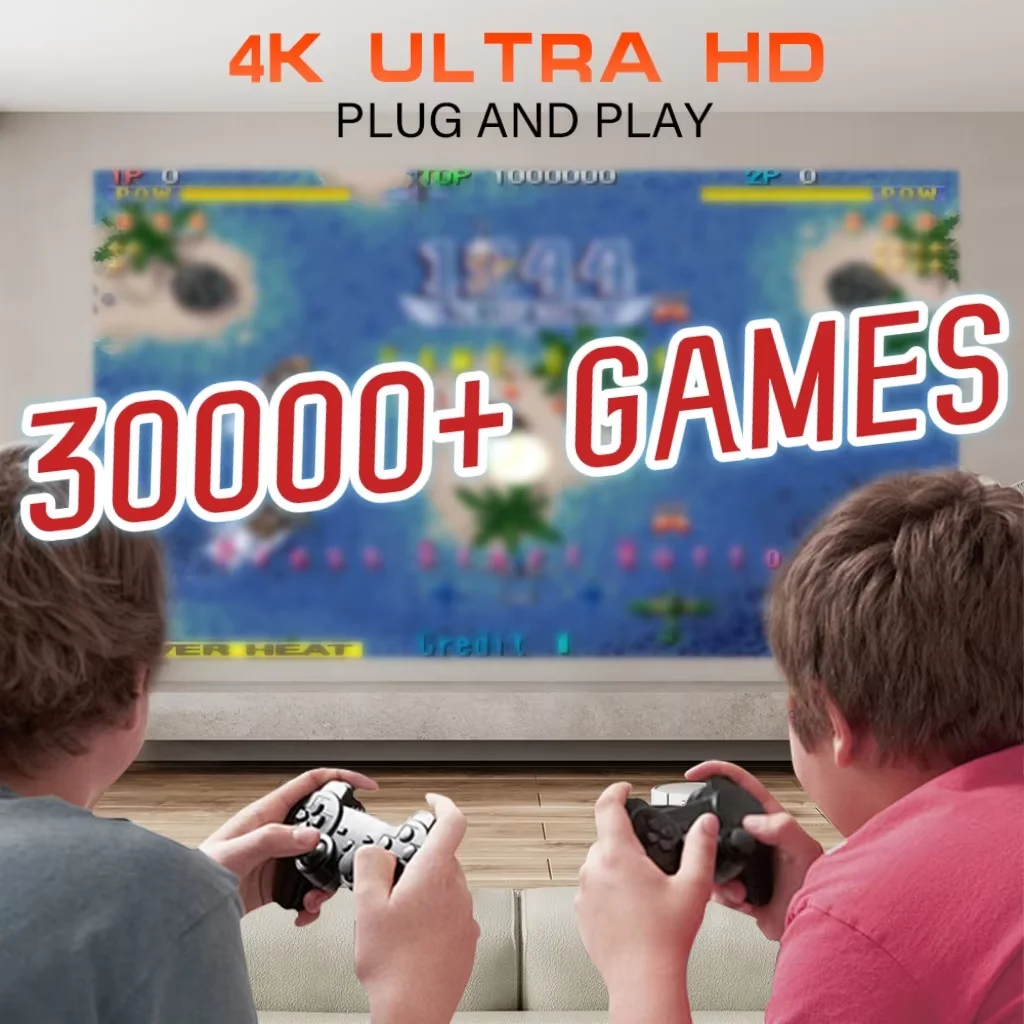 S40MAX Android 11 Gaming Projector 64GB TF Card Wireless Gaming Controller Dual WIFI 1280*720P Home Theater Portable Projector view 3