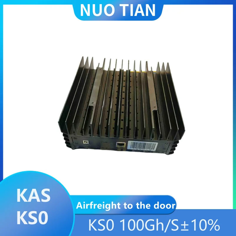 Usato Iceriver Ks0 100Gh/S ± 10% 100W Kas Miner Kaspa Mining Machine Kas Asic Mining Redditizio Iceriver Kas Miner