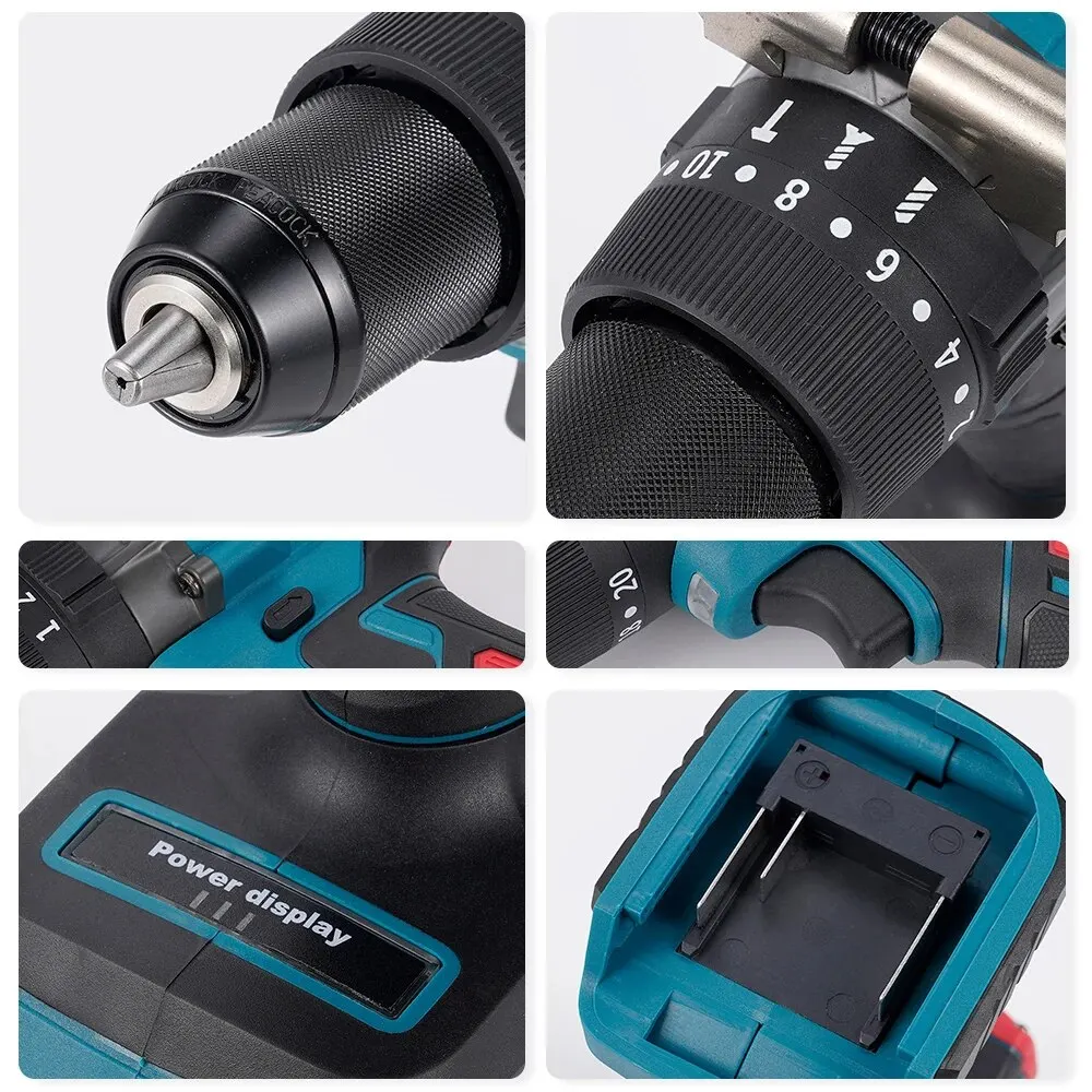 Hormy 귯ø  Ʈ 帱,  ũ, 3in 1  ڵ ũ ̹ ظ  , Makita 18V ͸, 150N.m