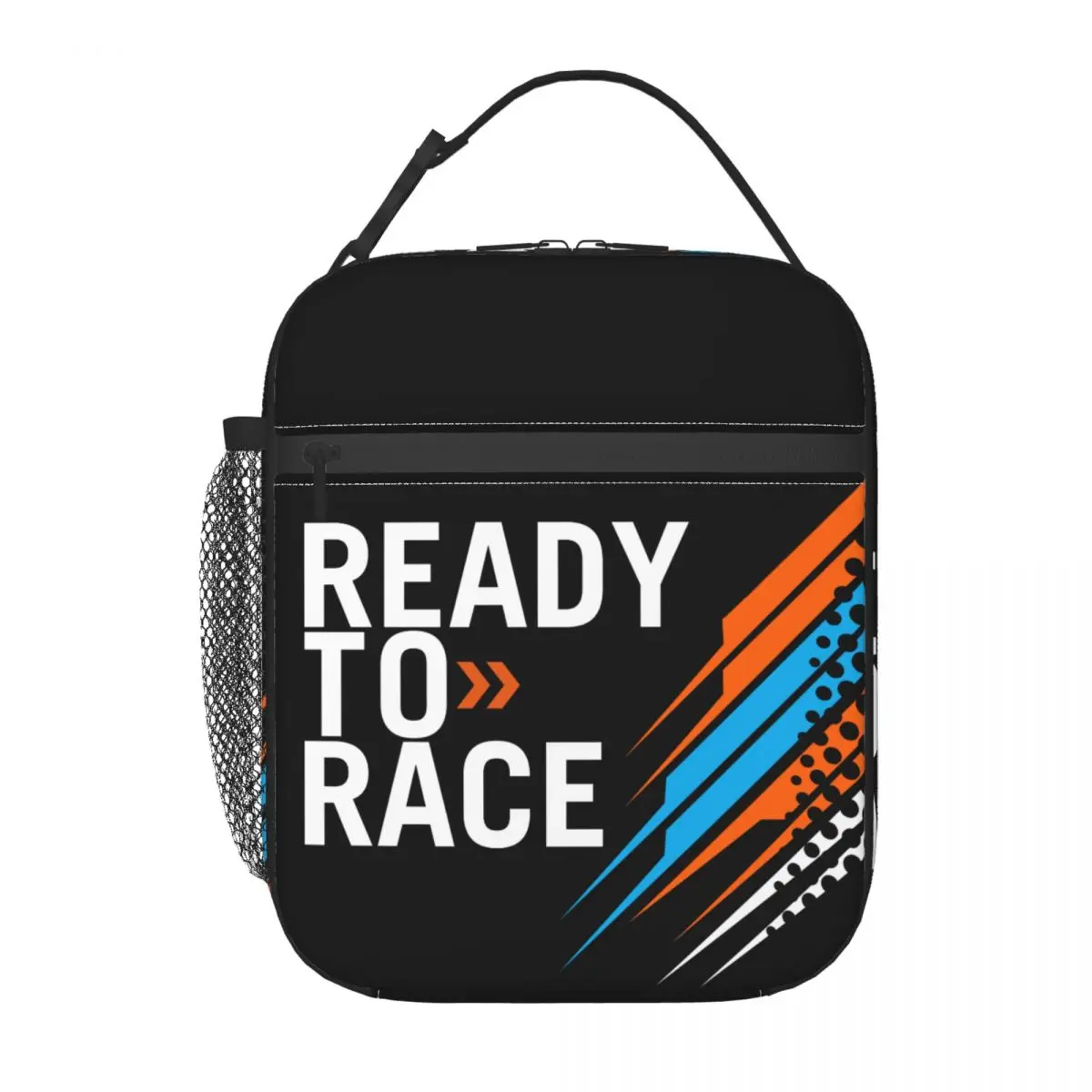 Custom Ready To Race Lunch Bag Women Thermal Cooler Insulated Lunch Boxes for Kids School