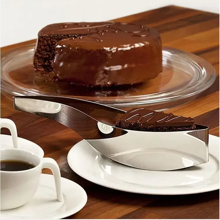 Cake Pie Slicer Server, Cake Cutters, Cookie Fondant Dessert Tools, Kitchen Gadget, New Stainless Steel
