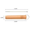 Handle Replacement Cookware Parts 150*26mm Kitchen Supplies Kitchen Accessories Wooden Handle Frying Pan Handle Pan Pot Handle 6