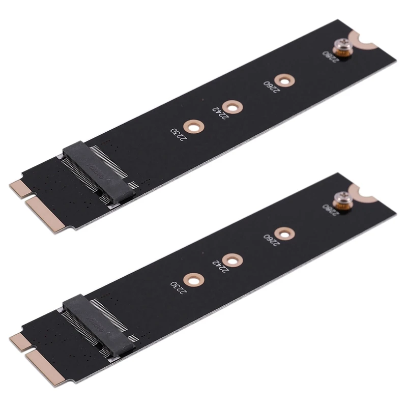 

2X адаптер карты до 64G 128G 256G 512G M.2 Ngff Ssd для 2012 Air A1466 A1465